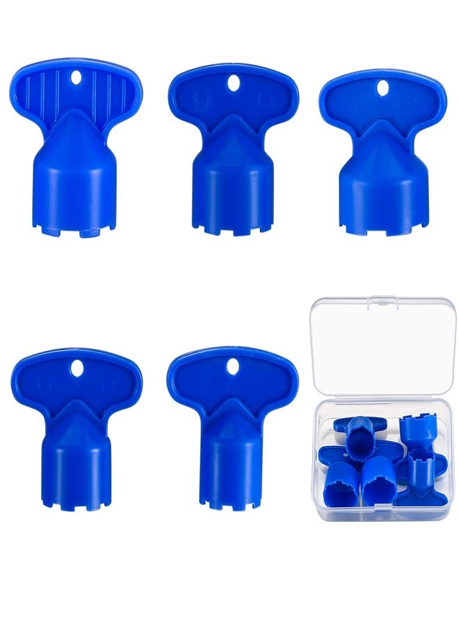 HexinYigjly 5 Pcs Faucet Aerator Key Removal Wrench Set - Sink Aerator Key Tool for Bathroom & Kitchen, Replacement Aerator Wrenches (16.5/18.5/21.5/22.5/24mm) - Image 1