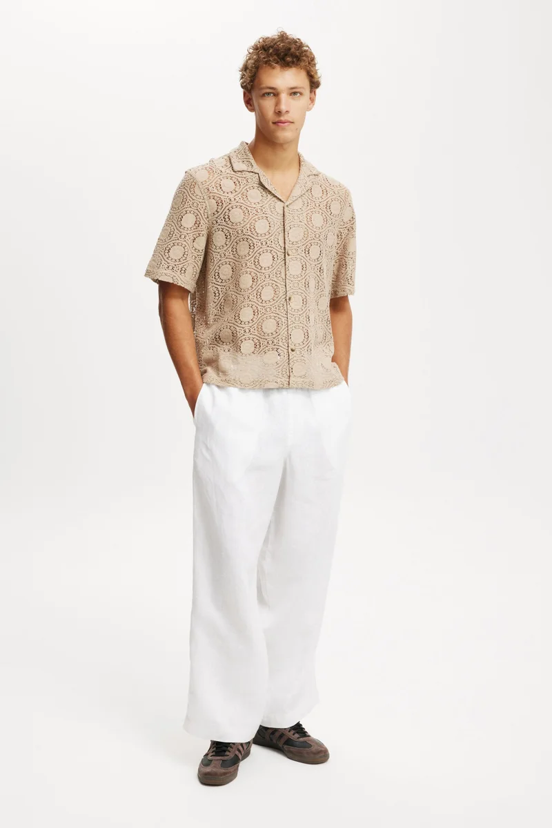 Cotton On Super Baggy Linen Pant