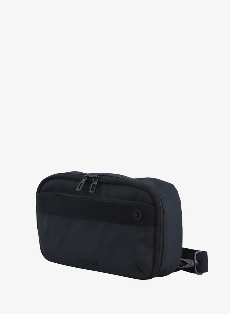 Discovery Downtown Sling Bag Unisex – Eco Recycled Crossbody with RFID Pocket, Phone & Key Holder, Adjustable Strap | Travel, Hiking & Daily Use