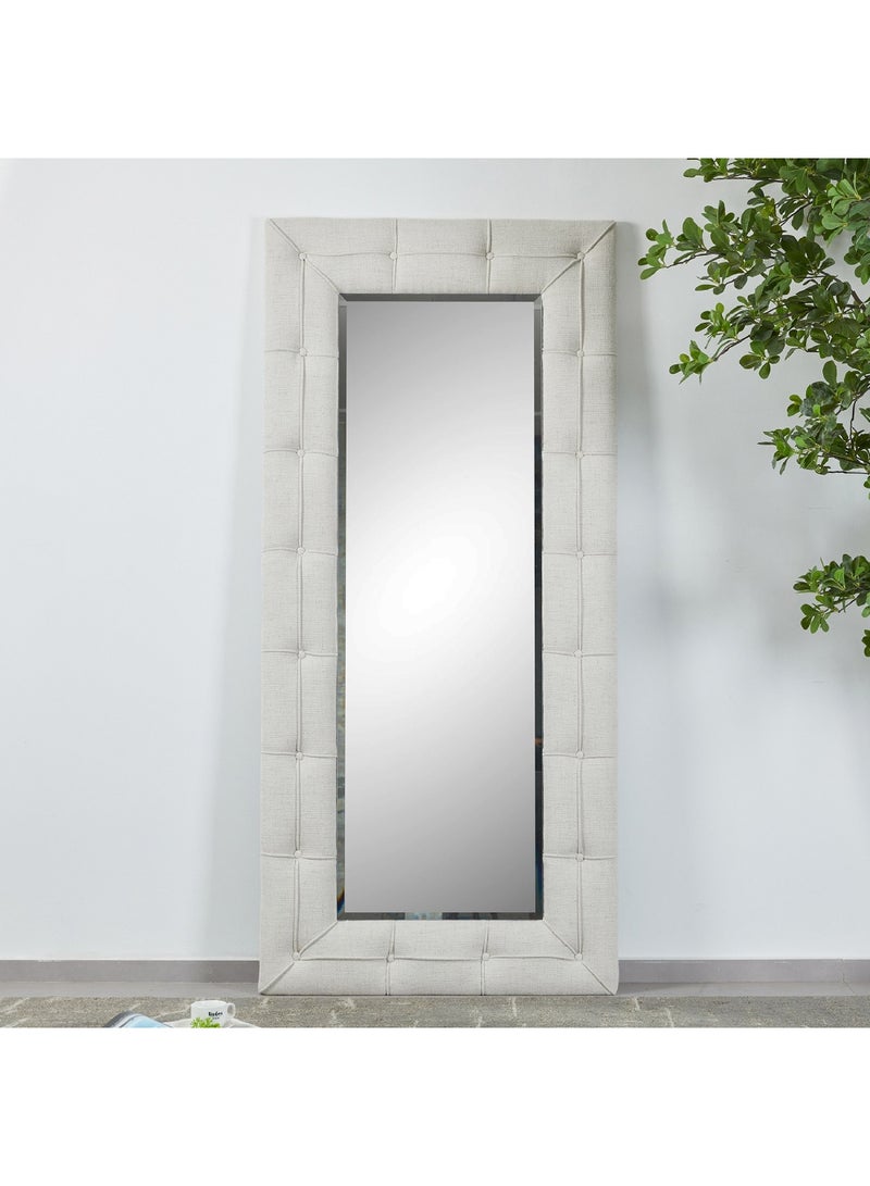 Home Box Louisiana Upholstered Mirror 202 x 6 x 91 cm  - Image 1