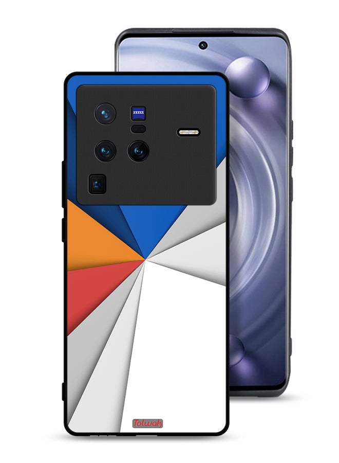 Tolwak Vivo X80 Pro Protective Case Cover Material Matches Abstract Art - Image 1