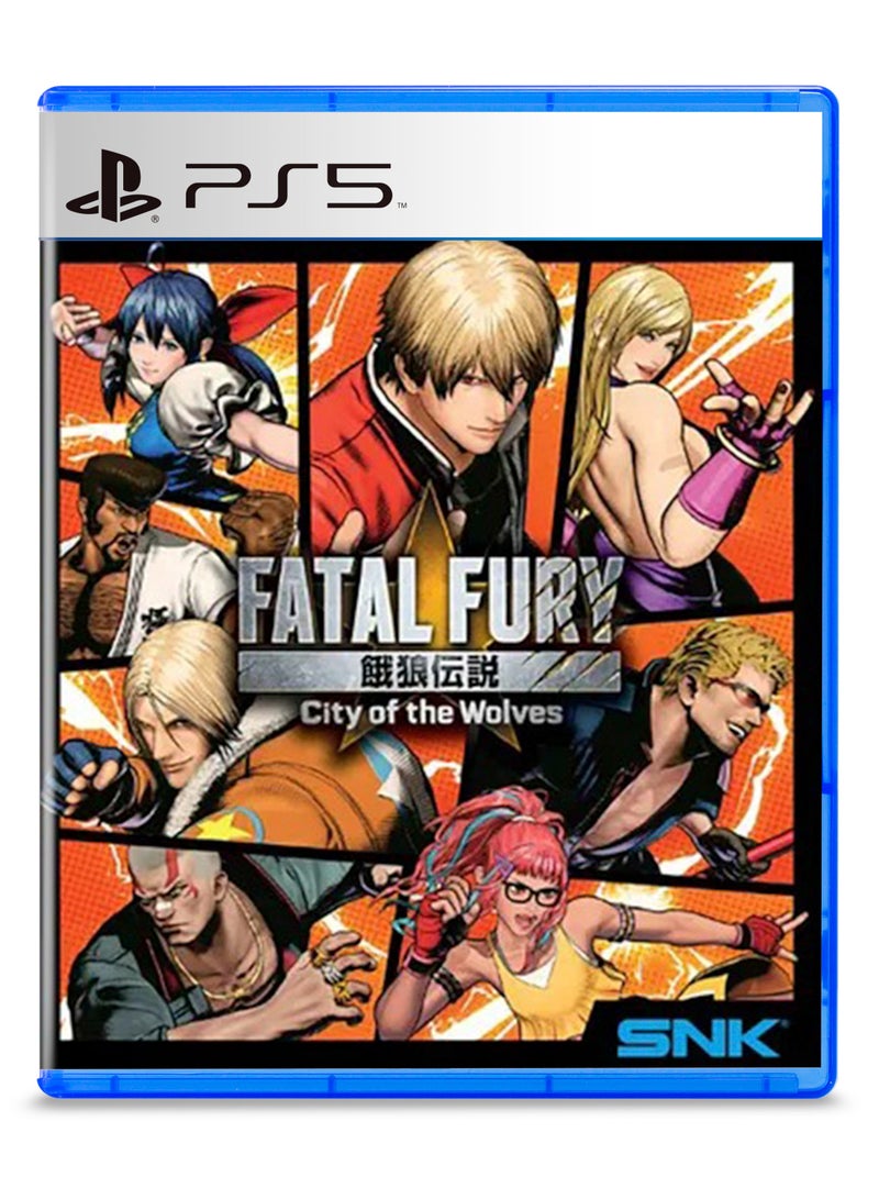 SNK Fatal Fury: City of the Wolves PS5 Edition - Classic Fighting and Competitive Action Game - playstation_5_ps5 - Image 1
