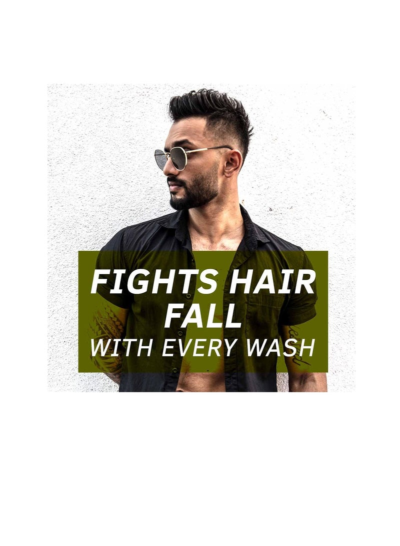 Ustraa Anti Hair Fall Shampoo 250ml - Clinically tested to reduce hairfall by 64%, Dermatologically Tested, With Apple Cider Vinegar, Strengthens Hair - Image 4