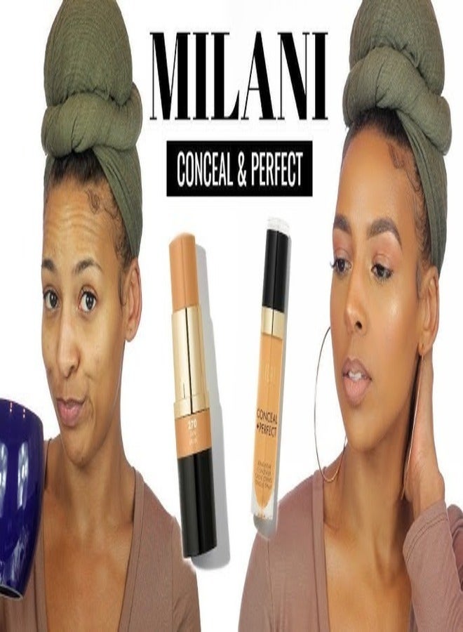 Milani Conceal + Perfect Foundation Stick - 210 Creamy Nude (0.46 Ounce) Vegan, Cruelty-Free Cream Foundation - Cover Under-Eye Circles, Blemishes & Skin Discoloration for a Flawless Finish - Image 5