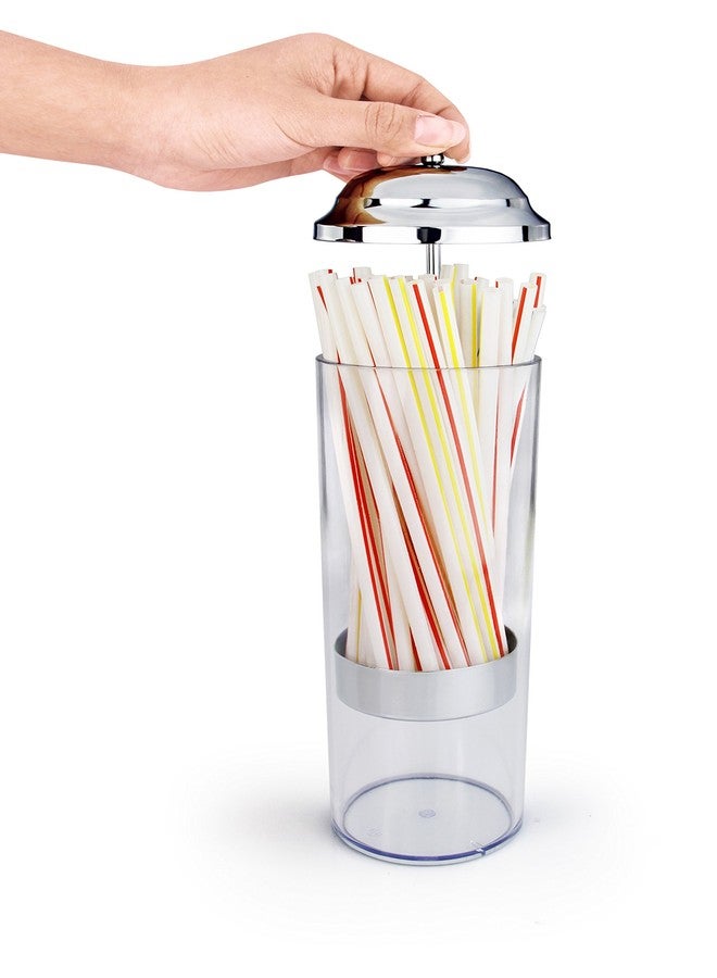 نيو ستار فود سيرفيس موزع شفاطات من الفولاذ المقاوم للصدأ من نيو ستار فود سيرفيس، رقم الموديل 26641، مقاس 3.5 بوصة × 10.6 بوصة، شفاف - Image 2