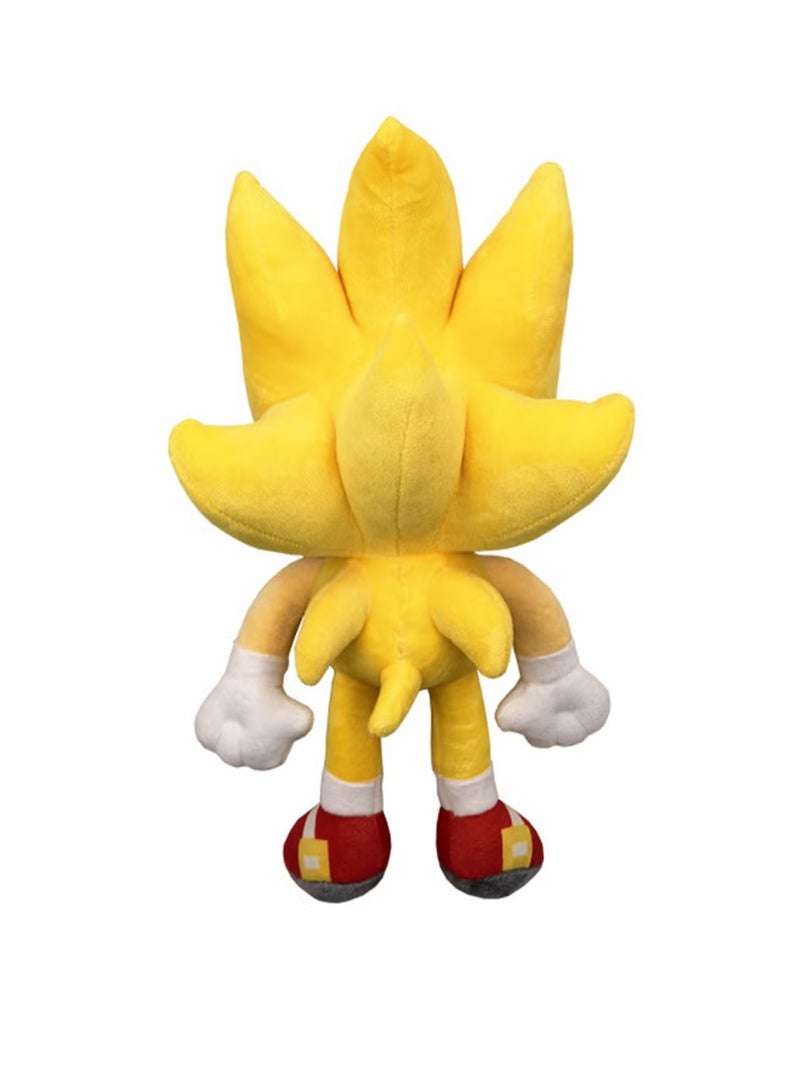 سيغا لعبة قطيفة جديدة فائقة الصوت هدية للأطفال (رأس كبير أصفر - 30 سم) - Image 4