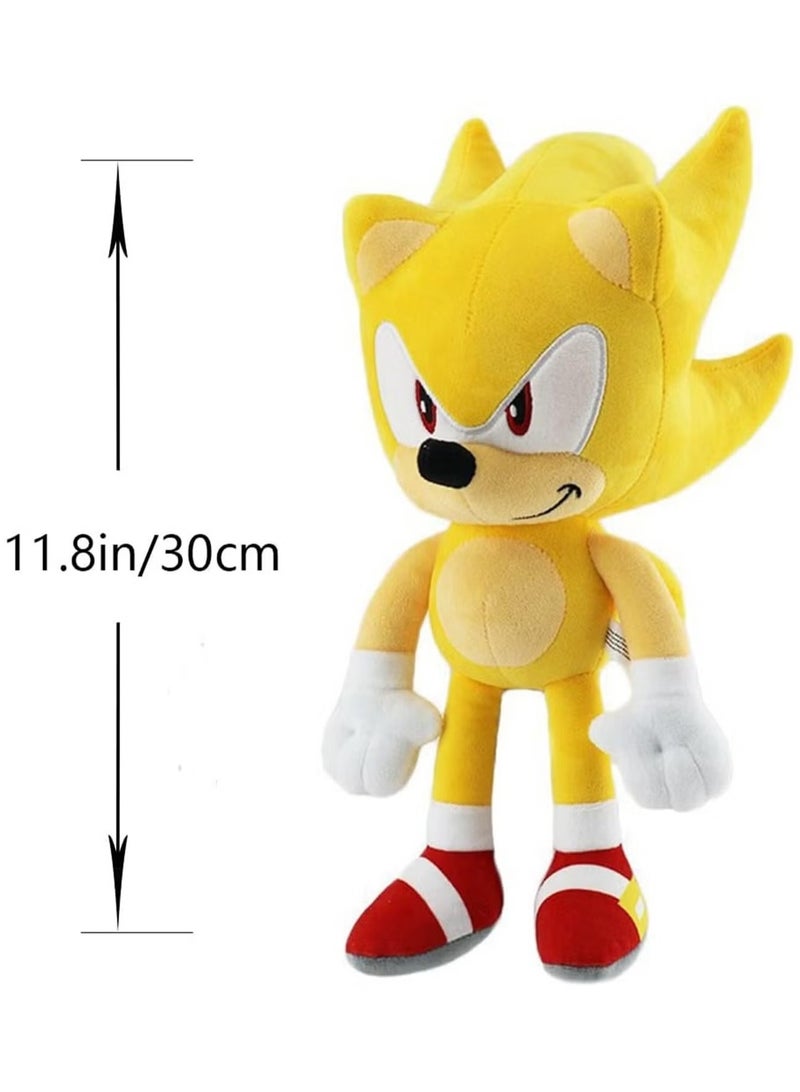 سيغا لعبة قطيفة جديدة فائقة الصوت هدية للأطفال (رأس كبير أصفر - 30 سم) - Image 2