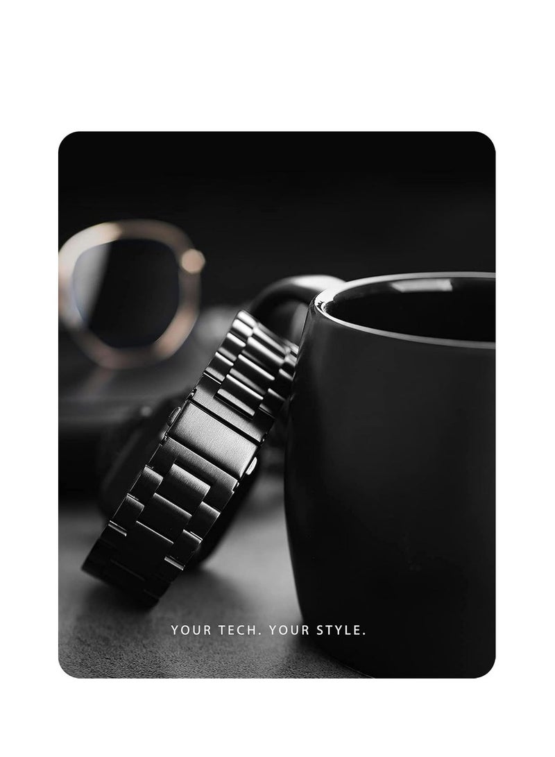 Compatible Apple Watch Straps 38mm 40mm 41mm Stainless Steel IWatch Band With Case For Apple Watch Series 8/7/6/5/4/3/2/1/SE/SE2/Ultra - Image 2