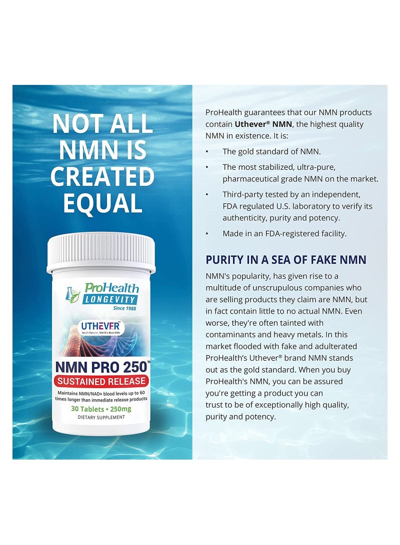 ProHealth Longevity NMN Pro 250 Sustained Release - Image 3