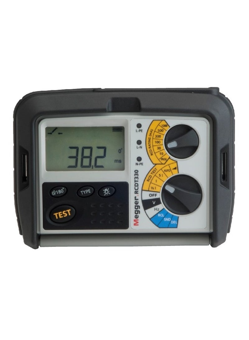 Megger RCDT330 Digital RCD Tester with Data Storage - Image 2
