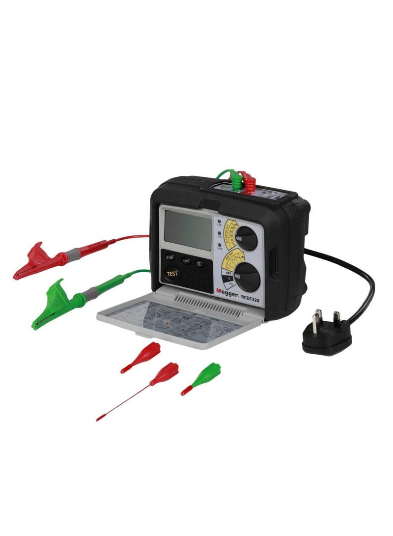 Megger RCDT330 Digital RCD Tester with Data Storage - Image 3