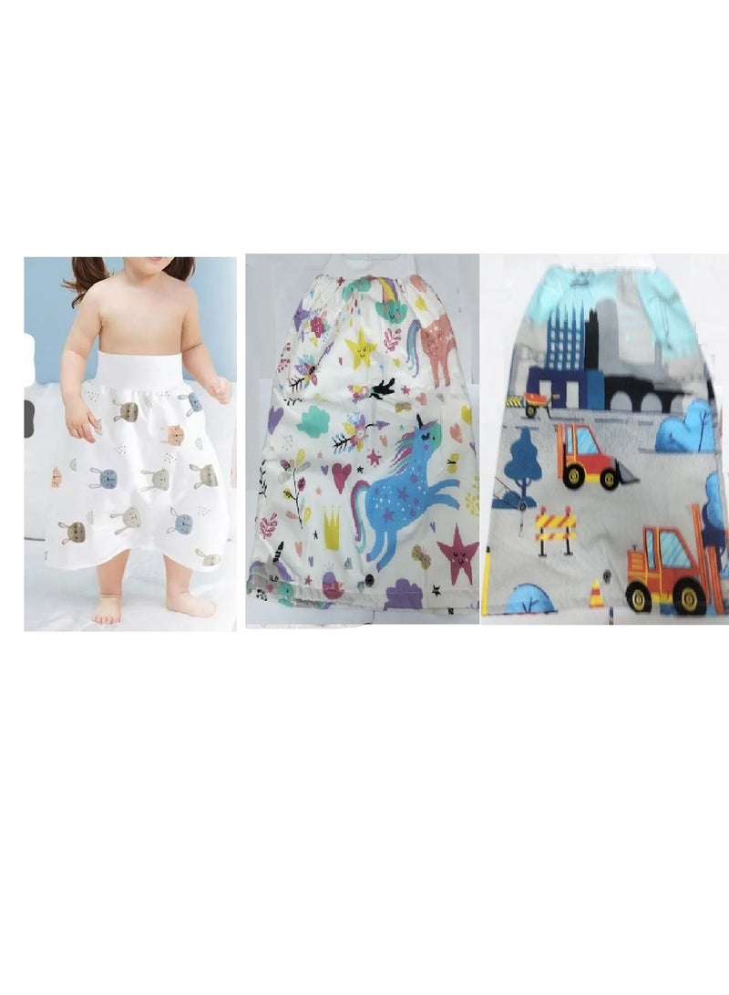 Potty training skirts (one piece multicolored)  - Image 2