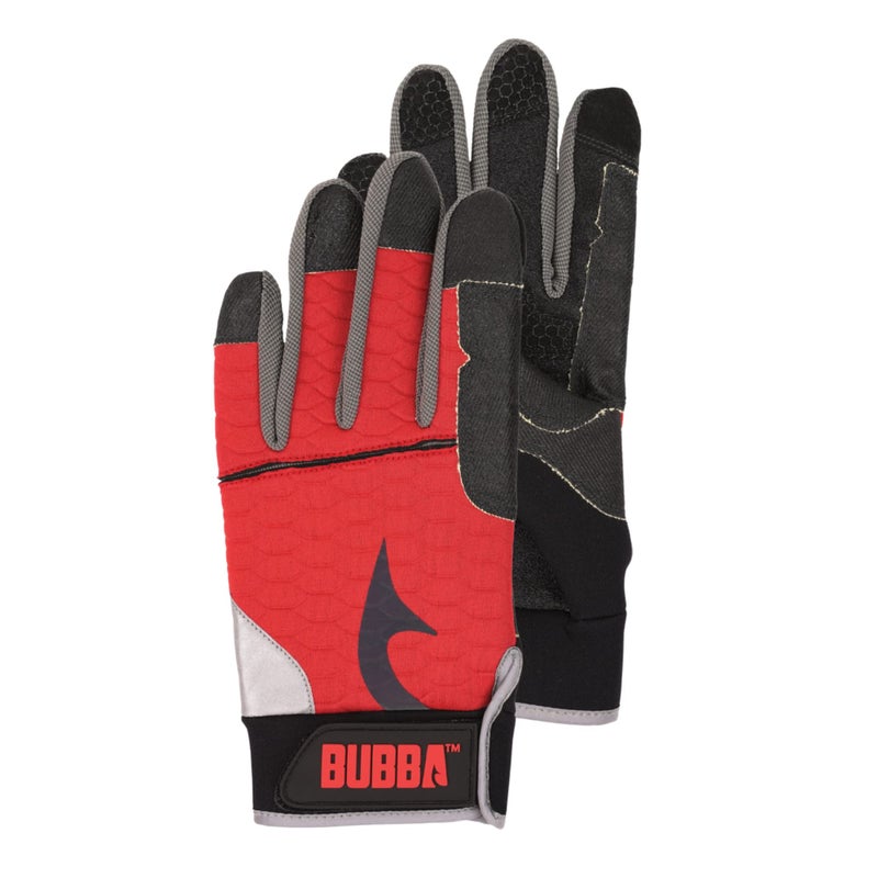 BUBBA Cut Resistant Ultimate Fillet Gloves with Touch Screen Usability for Fishing, Angling, Boating and Outdoors Large - Image 1