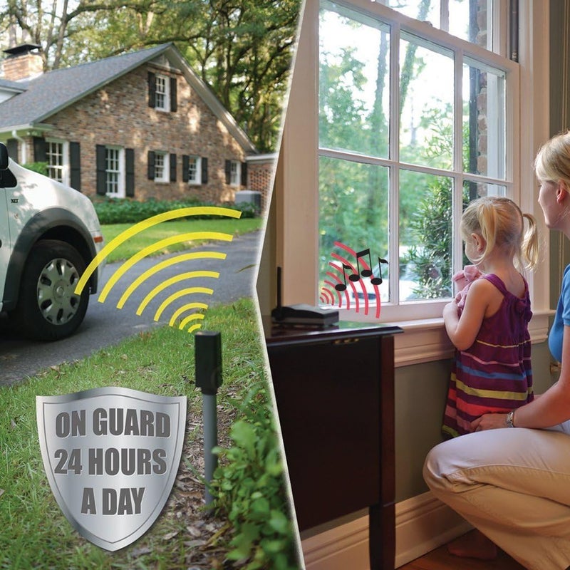 Mighty Mule FM231 Wireless Driveway Alarm with Long Range Base Station - Weatherproof Motion Detection System for Vehicles - Image 2