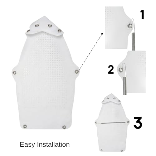 FDM 1 Piece - Cover Iron Shoe Used for Electric Iron Clothes Protector When Ironing - Prevents Burn, Sticking,Easy Installation Sole Plate Accessory - Image 2