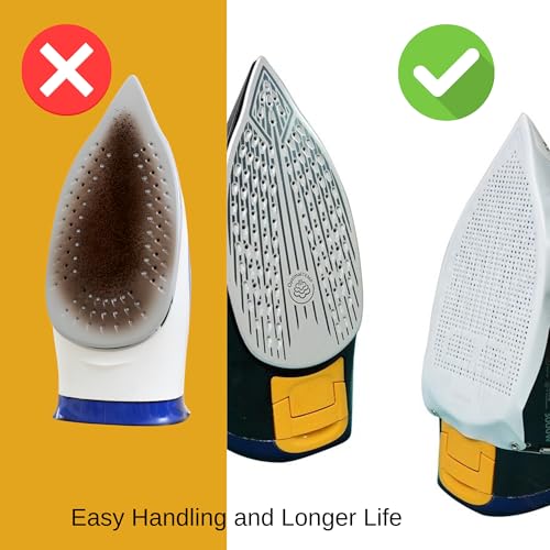 FDM 1 Piece - Cover Iron Shoe Used for Electric Iron Clothes Protector When Ironing - Prevents Burn, Sticking,Easy Installation Sole Plate Accessory - Image 4