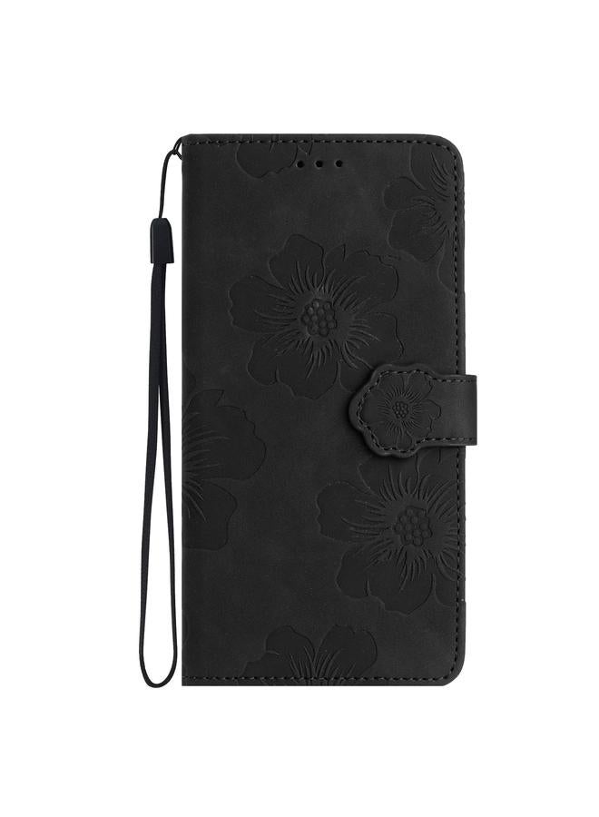 S-TOP Case For OPPO A18 Flower Embossing Pattern Leather Phone Case - Image 2
