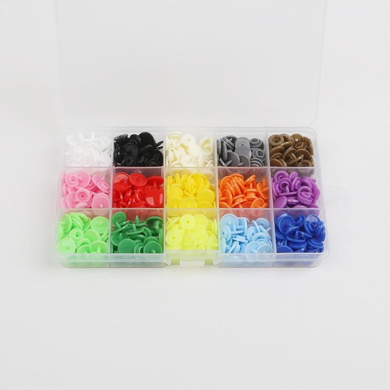 AliExpress color T5 resin four-way buckle diy garment accessories snap button concealed buckle buckle material tool suit 15 boxes 1 box 10 sets 150 sets/box 15 boxes 1 box 10 sets 150 sets/box