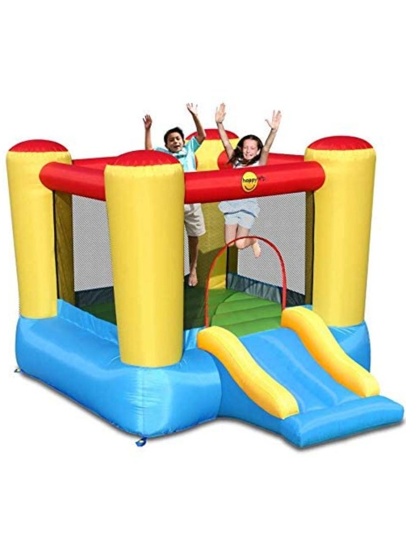 Happy Hop Bouncy Castle with Slide 253x200x160cm | Inflatable Bouncer | Jumping Castle for Outdoor Play | Suitable for Ages 3+ - Image 2