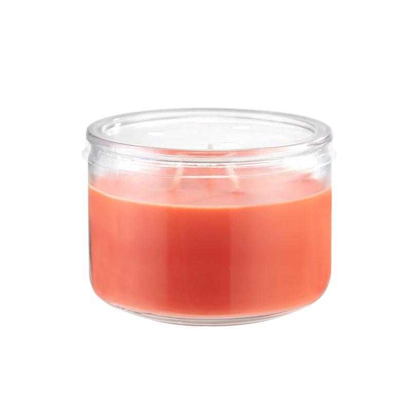 Candle-lite Scented Candles, Sunlit Mandarin Berry Fragrance, One 10 oz. Three Wick Aromatherapy Candle with 20-40 Hours of Burn Time, Orange Color - Image 2