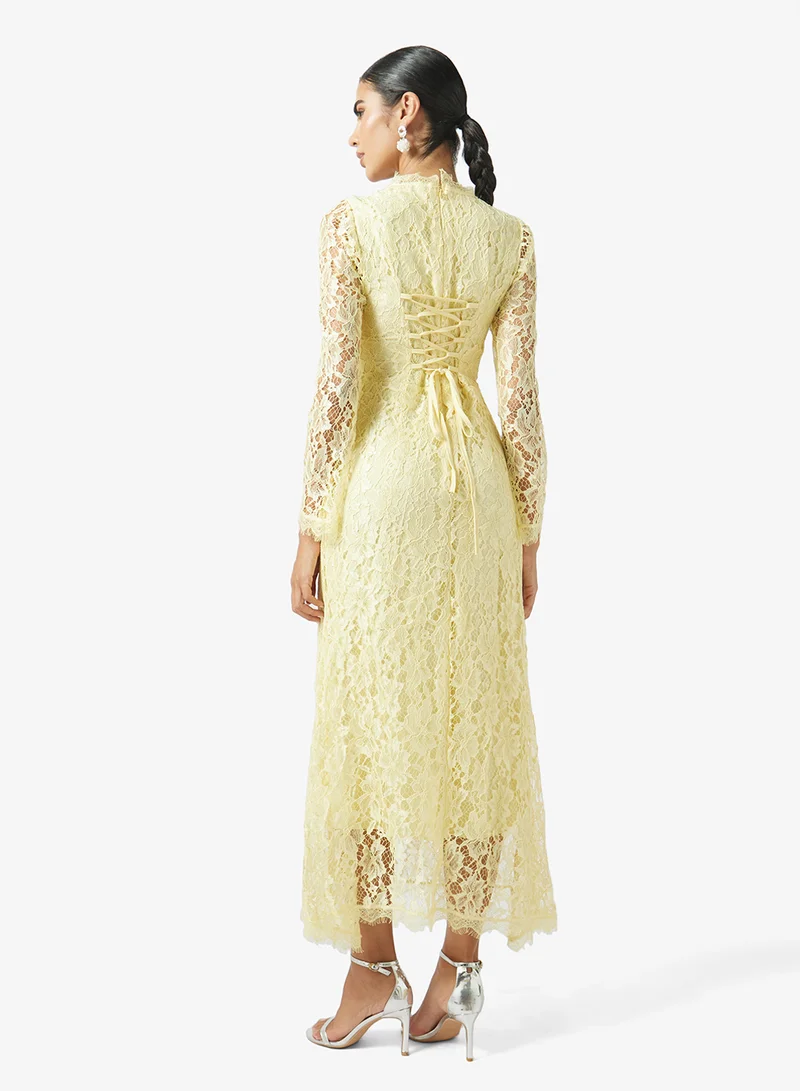 Khizana Lace A-line Dress