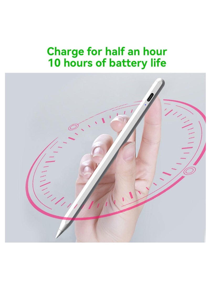 Generic - Rechargeable Stylus Pen for Touch Screens – Fine 2mm Tip, No Lag, Scratch-Resistant – Compatible with iPad, iPhone, Android, Microsoft Surface – Lightweight Metal Design - Image 1