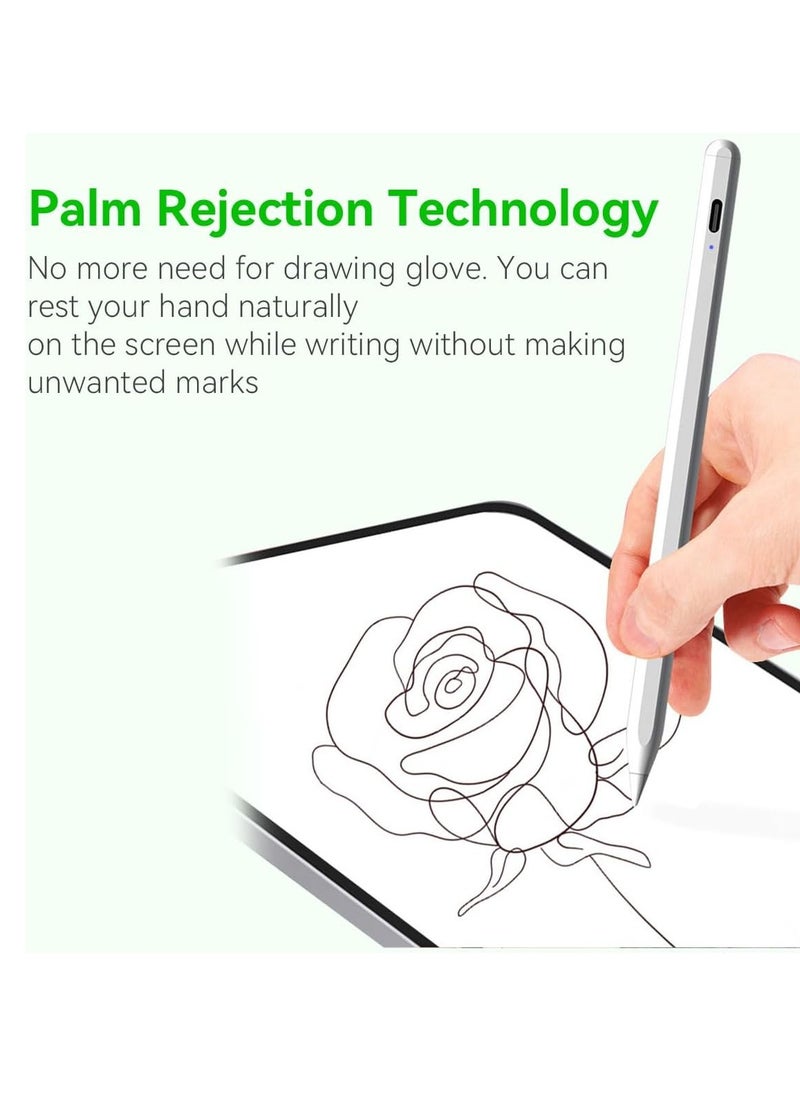 Generic - Rechargeable Stylus Pen for Touch Screens – Fine 2mm Tip, No Lag, Scratch-Resistant – Compatible with iPad, iPhone, Android, Microsoft Surface – Lightweight Metal Design - Image 1