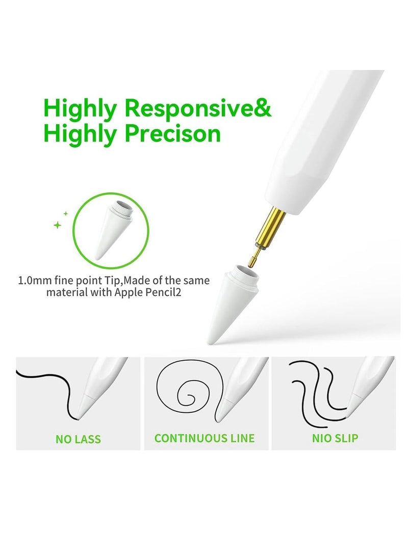 Generic - Rechargeable Stylus Pen for Touch Screens – Fine 2mm Tip, No Lag, Scratch-Resistant – Compatible with iPad, iPhone, Android, Microsoft Surface – Lightweight Metal Design - Image 1