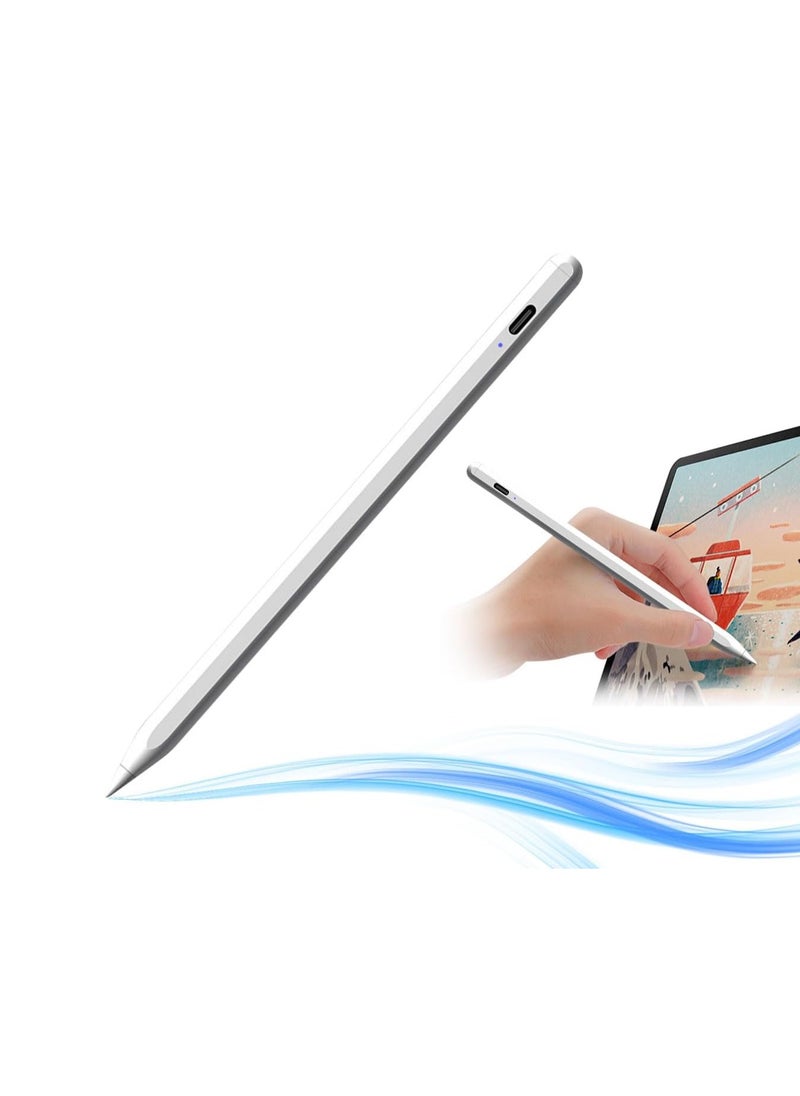 Generic - Rechargeable Stylus Pen for Touch Screens – Fine 2mm Tip, No Lag, Scratch-Resistant – Compatible with iPad, iPhone, Android, Microsoft Surface – Lightweight Metal Design - Image 1