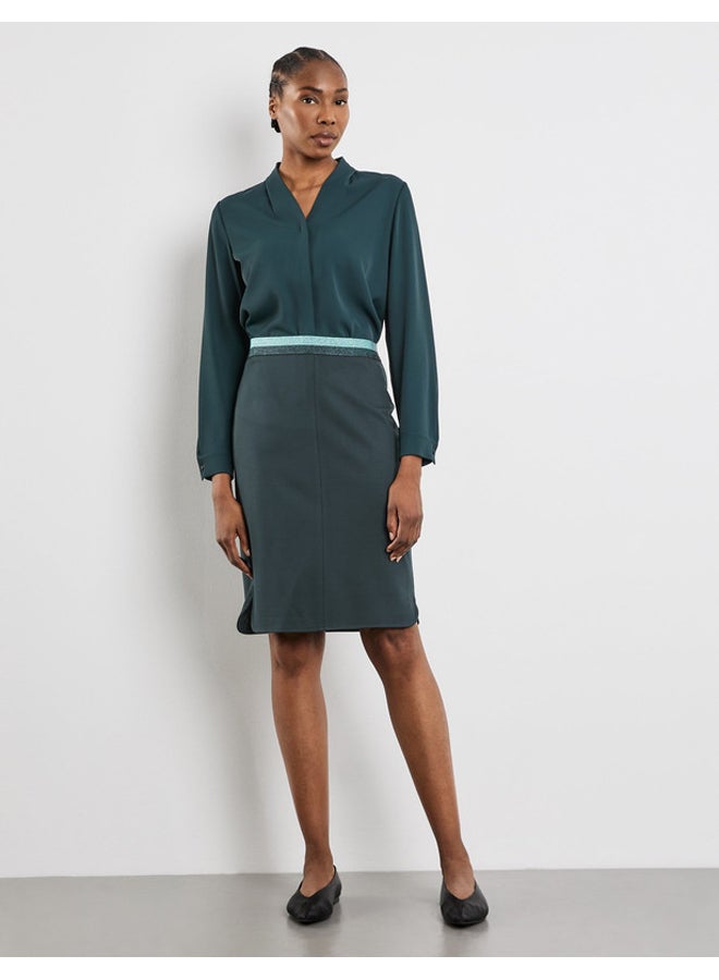 GERRY WEBER Skirt with a glittering waistband - Image 2