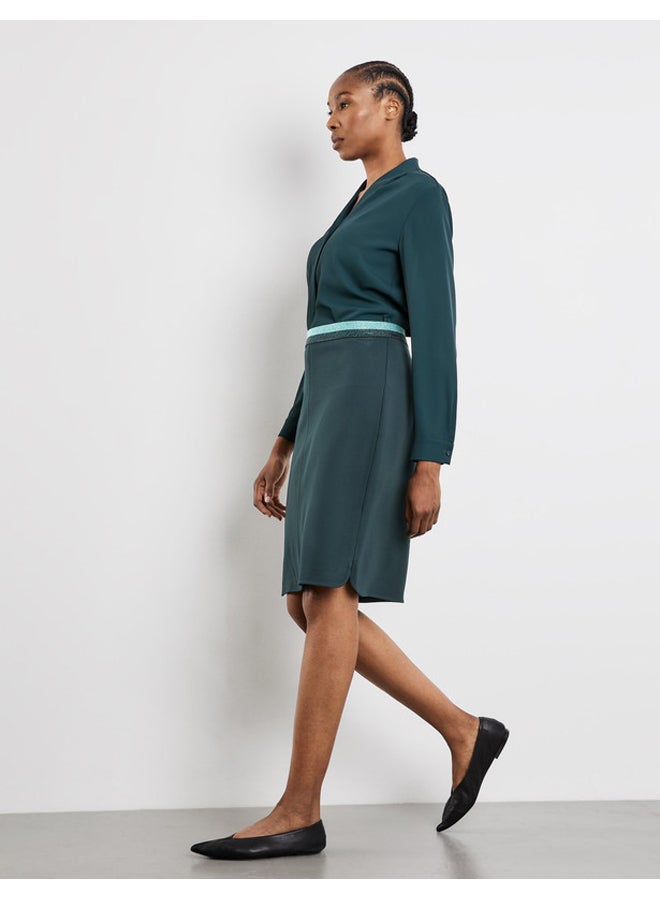 GERRY WEBER Skirt with a glittering waistband - Image 3