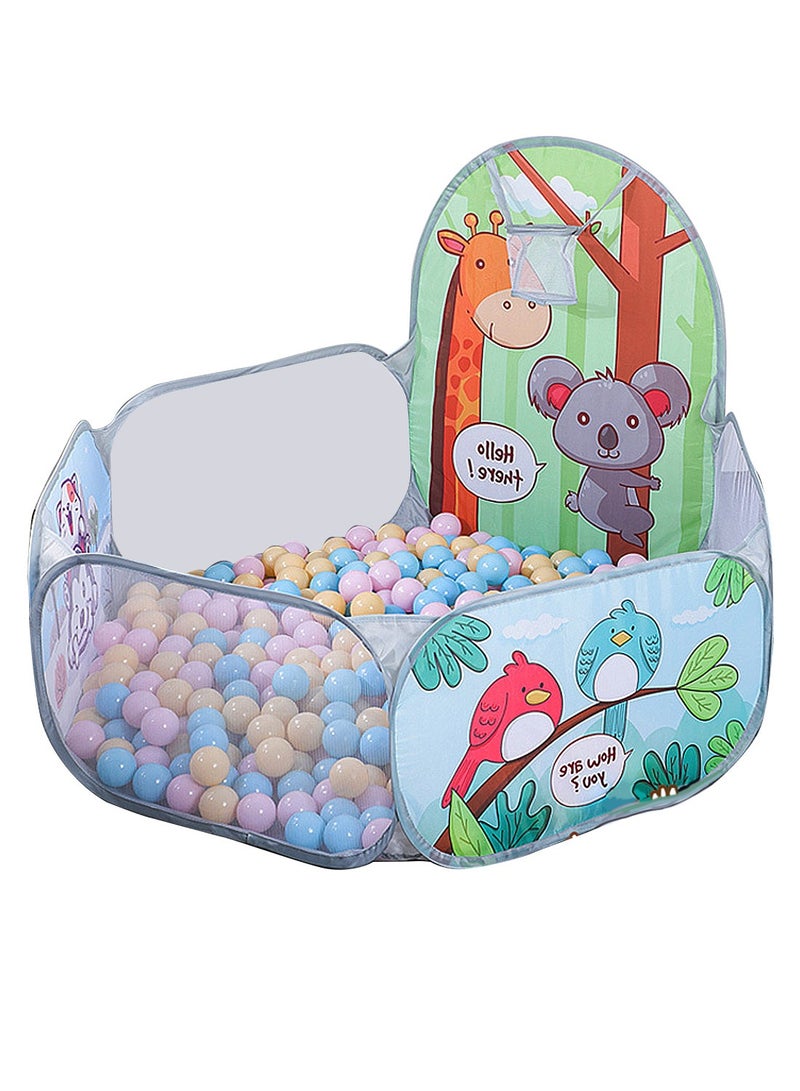 Sharpdo Kids Ball Pit Pool Play Tent, Toy Ball Play Pool Foldable Play Tent for Kids Toddlers Girls Boys Indoor and Outdoor, Balls Not Included - Image 1