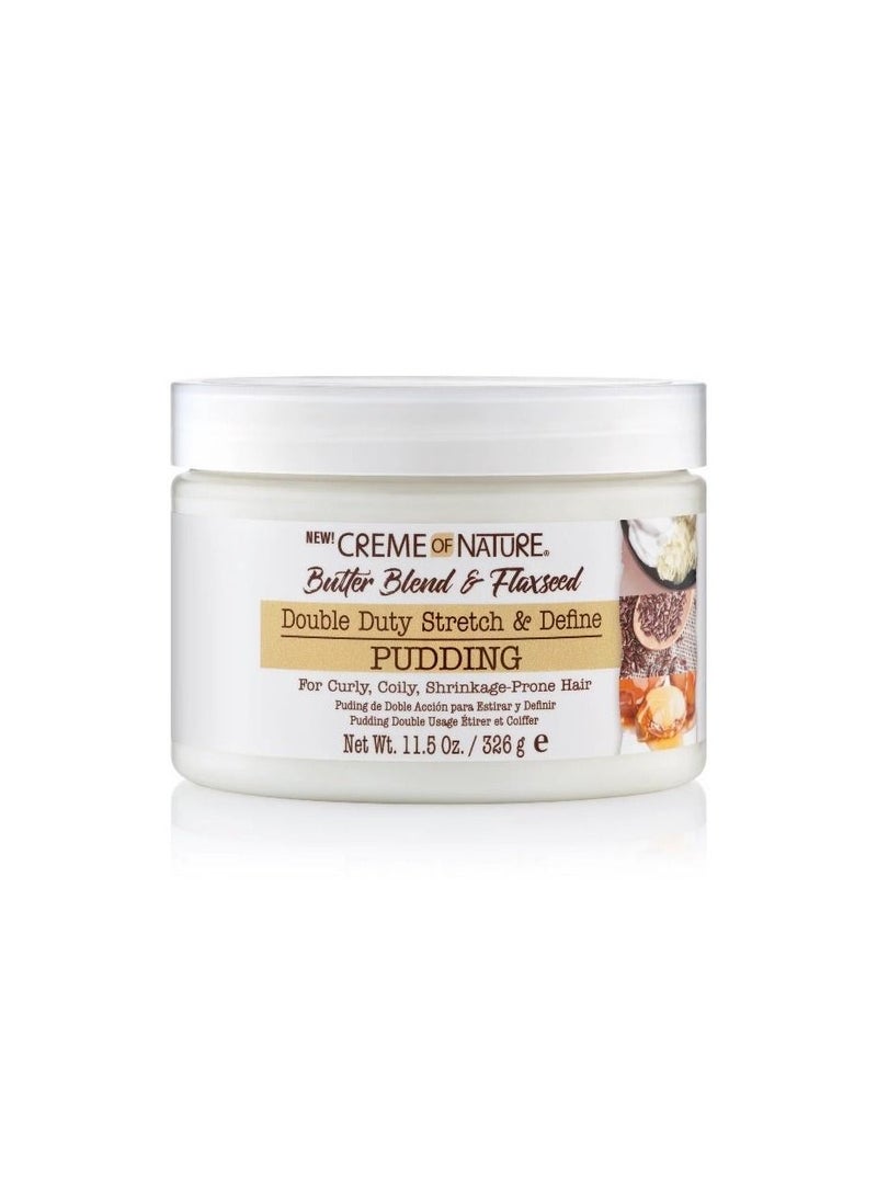 Creme of Nature Butter Blend And Flax Seed Detangle Slip Pudding 11.5 Oz - Image 1