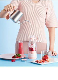 HFN Portable Electric Juicer Blender Mini Fruit Mixers Multifunction Juicer Machine  - Image 2