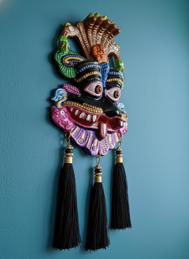 FLAIMYST Kirtimukha for Home (10x4 Inche, Multicolor) - Image 3