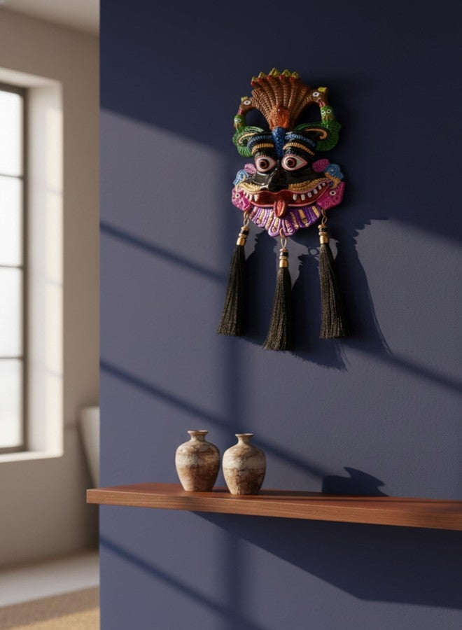 FLAIMYST Kirtimukha for Home (10x4 Inche, Multicolor) - Image 5