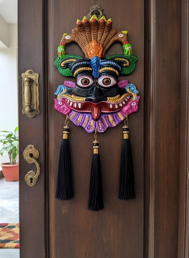 FLAIMYST Kirtimukha for Home (10x4 Inche, Multicolor) - Image 1
