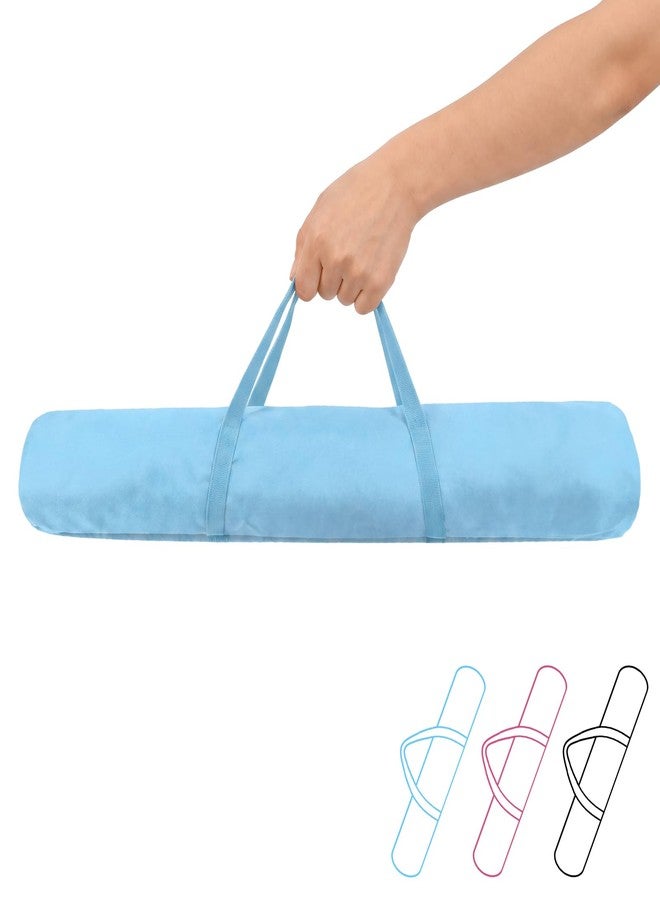 YCQDDA Mahjong Mat Storage Bag for 33 Inch Mat, Portable Carrying Case with Zipper and Reinforced Handles, Travel Storage Bag for Standard Mahjong Mat (Blue) - Image 1