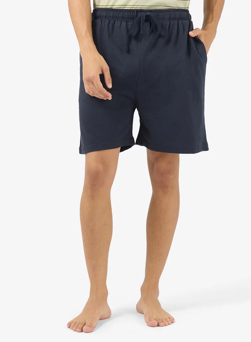 Seventy Five  Nightwear Sleeveless T-Shirt & Shorts Set for Men | Best Price UAE