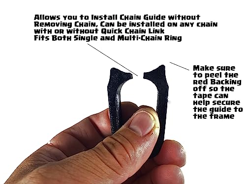 IQ Labs Chain Guide Model 2 for Mountiain Bike Chain Drops 1x 2X 3X Drive Chains Mountain Bike Tensioner Custom Design - Image 2