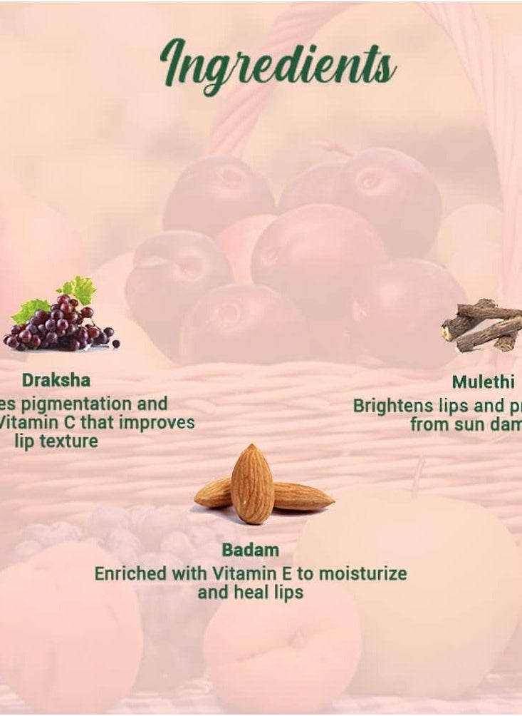 Biotique Biotique Bio Fruit Whitening Lip Balm 12G  - Image 5