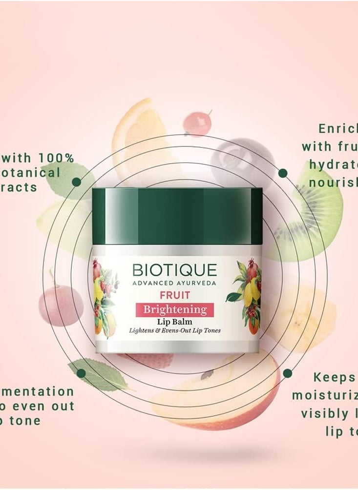 Biotique Biotique Bio Fruit Whitening Lip Balm 12G  - Image 2