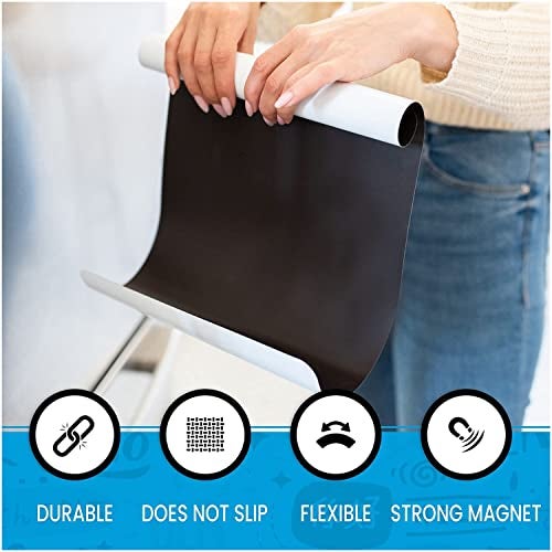 True Flair Trueflair Magnetic Board Dry Erase Whiteboard for Fridge, 30 cm x 23 cm, with Black Marker, Waterproof Surface (A3) - Image 4