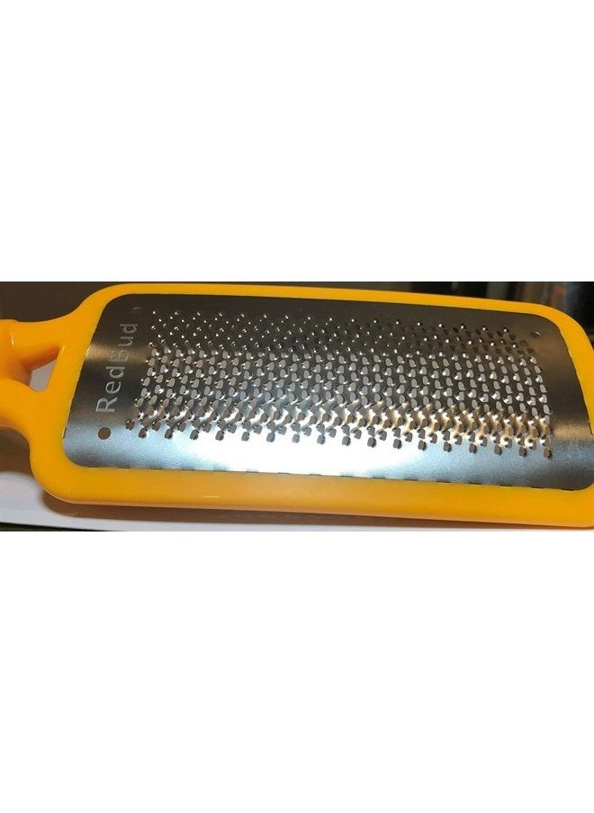 Red Bud - Foot File & Callus Remover by Red Bud, Eliminates Painful Feet Calluses, Pedicure Foot Scraper Easily Removes Dead Skin & Hard Calluses, Get Smooth Callus-Free Feet Using this Large Steel Rasp - Image 1