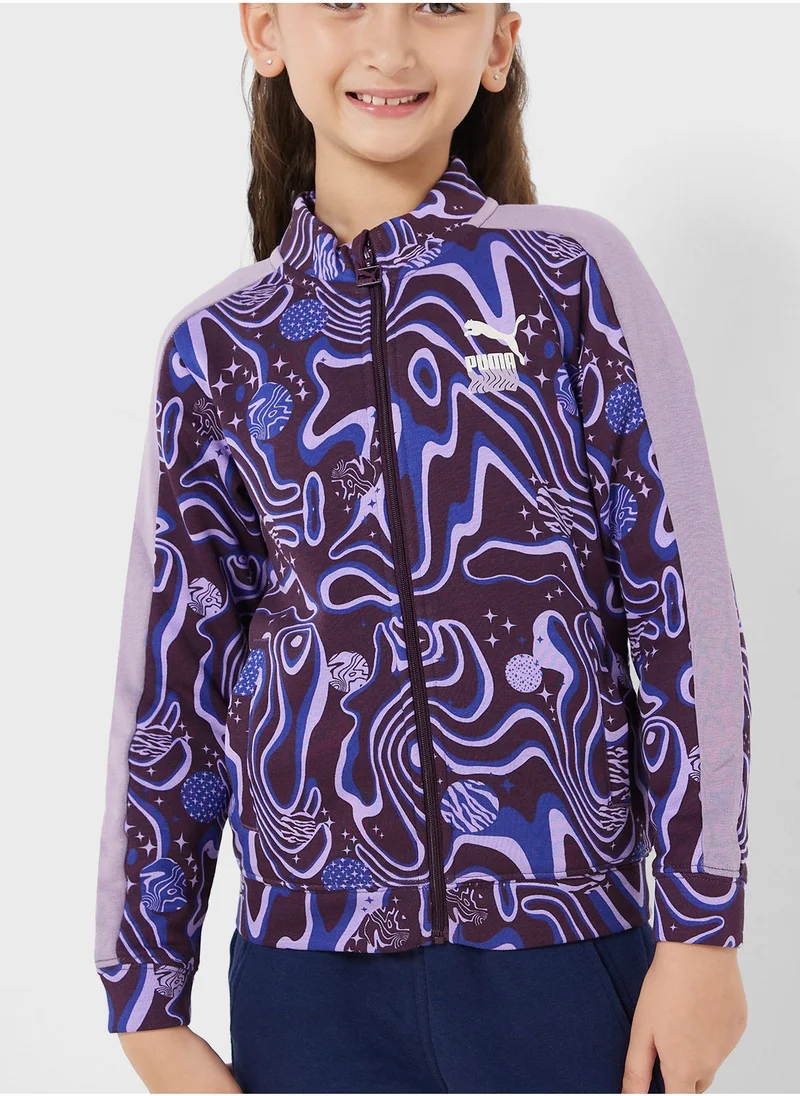 PUMA Youth Lava Land Track Jacket