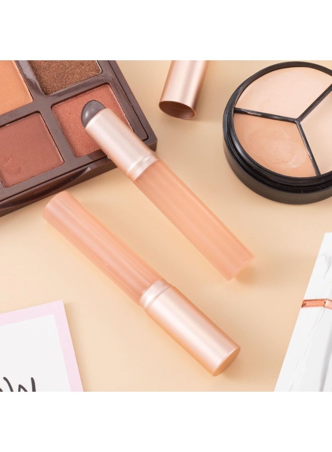 SUNSAR Silicone Lip Brush Applicator, Round Head with Cap, 2-Piece Set for Lipstick and Lip Gloss - Image 5