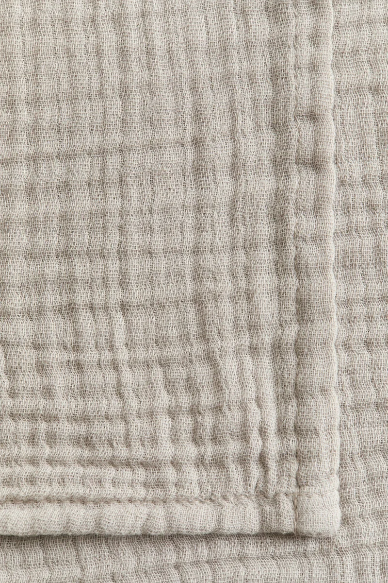 اتش اند ام بطانية مريحة من قطن الموسلين