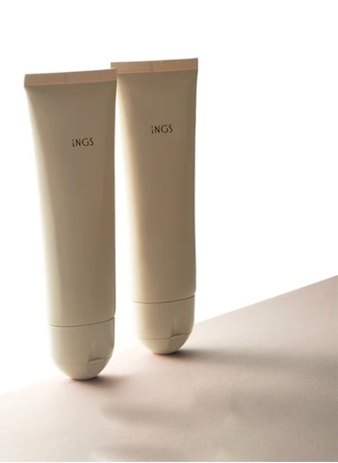 INGS - Silky Soft Cleansing Cream – Nourishing Face Cleanser for Dry & Sensitive Skin, 120ml - Image 1