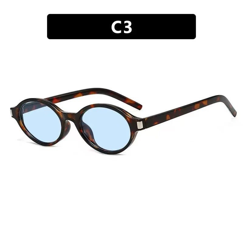 Trendy Women's Sunglasses - Ins Style, Street Photography, Oval  Frame