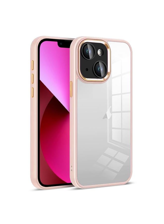 Zaboon Case For iPhone 13 Colorful Armor Lens Film Transparent Phone Case - Image 1